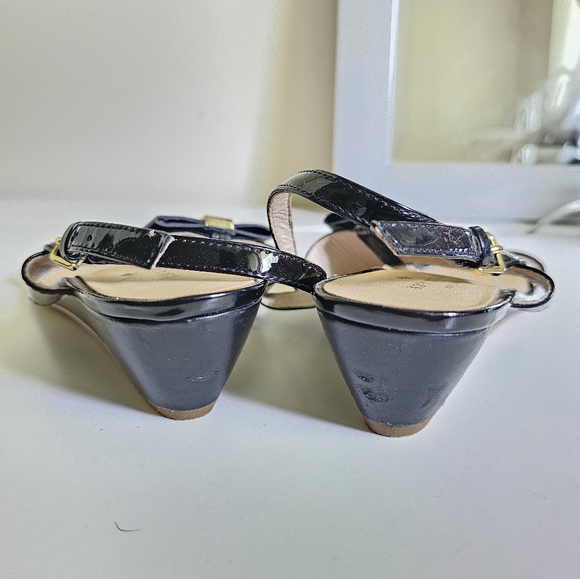 Kate Spade Vinny Patent Leather Sandals. Size 9.5M - Picture 8 of 12